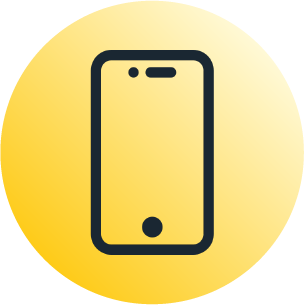 icono celular inteligente