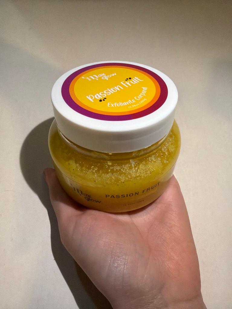Exfoliante de parchita maxglow