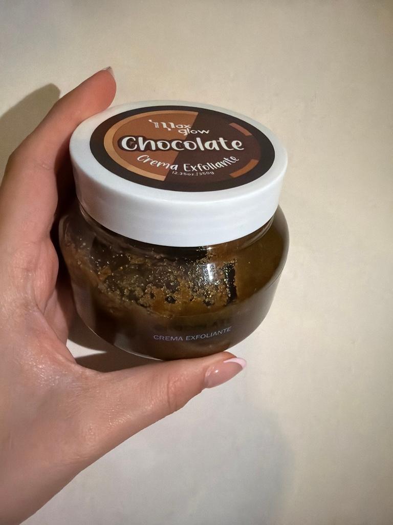 Exfoliante de chocolate Maxglow