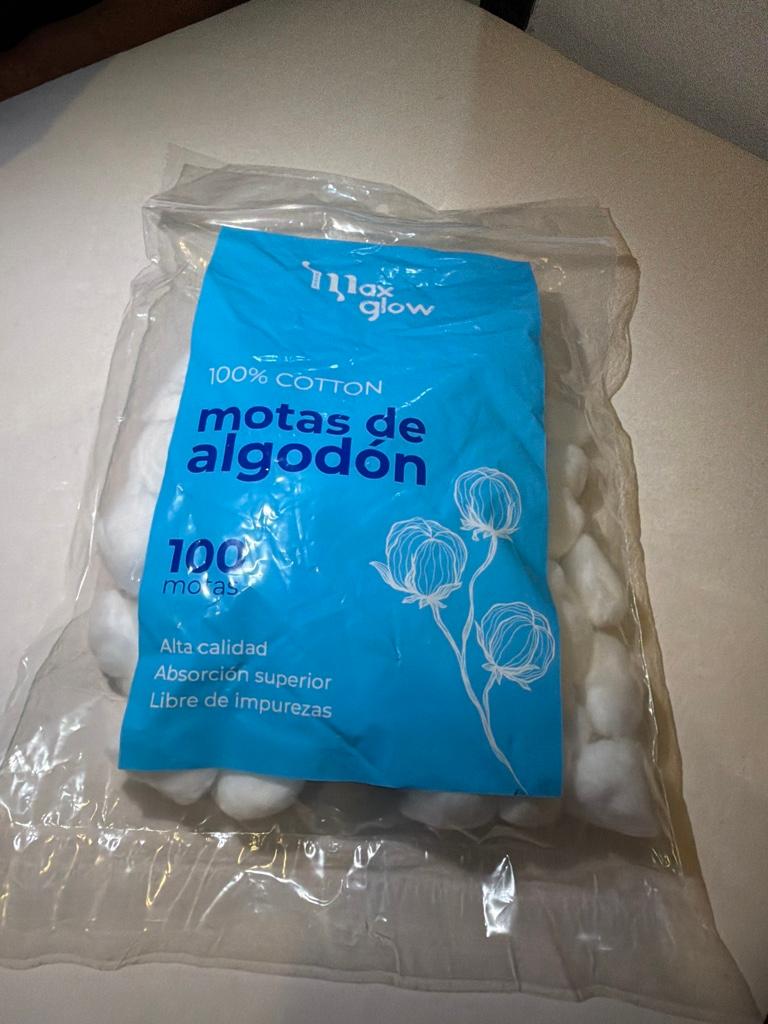 Motas de algodón Maxglow