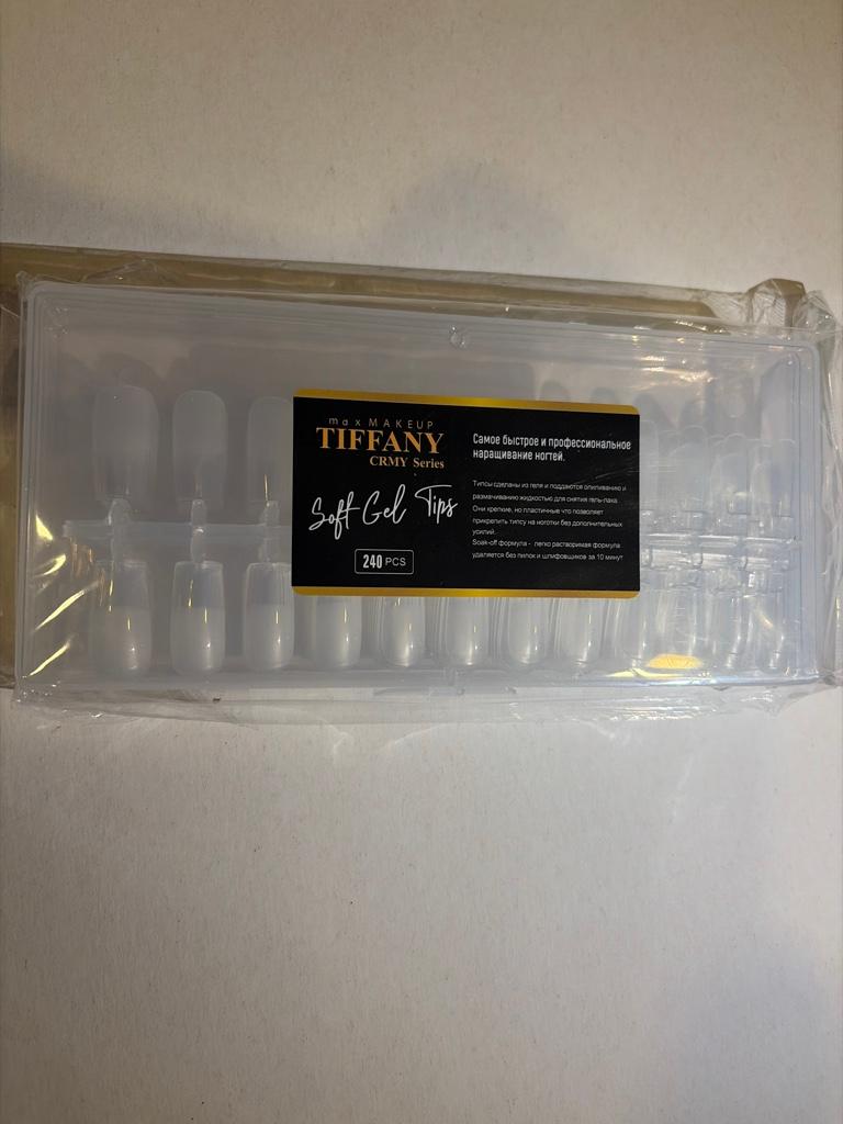 Uñas cuadradas 240 pcs Tiffany