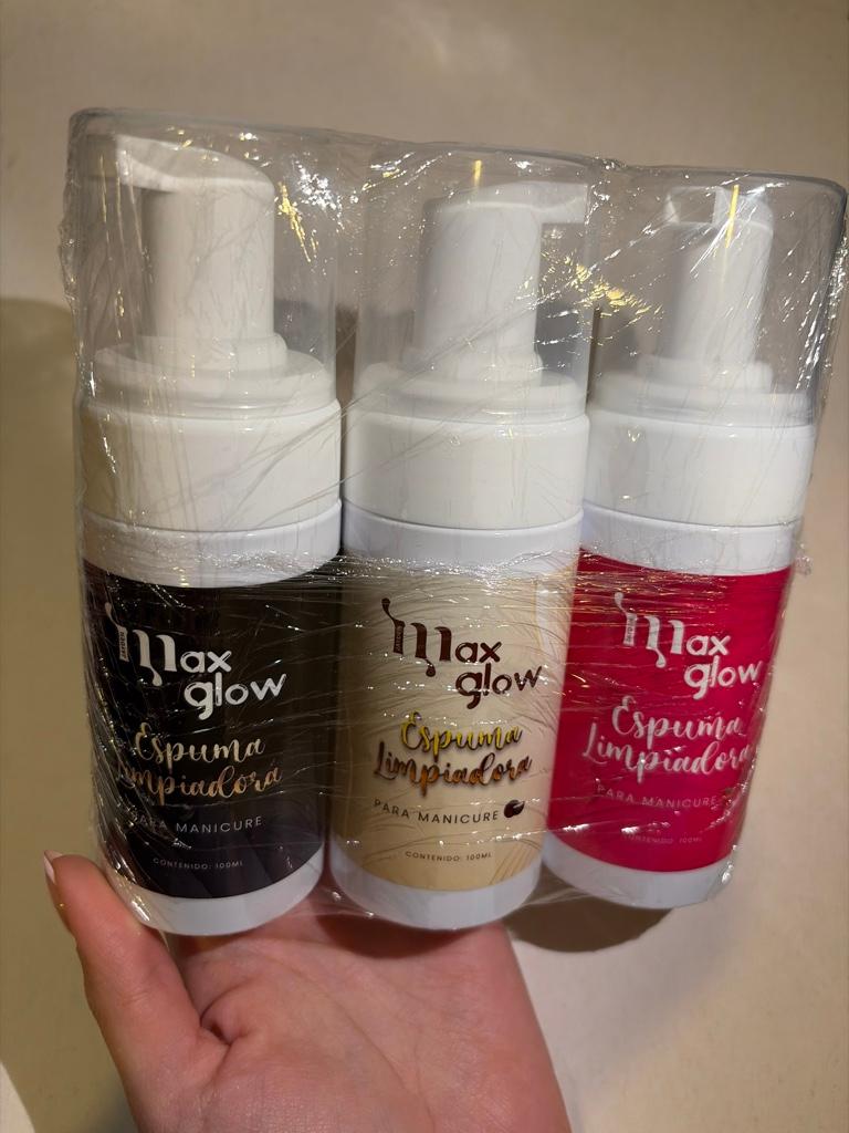 Espuma limpiadora maxglow