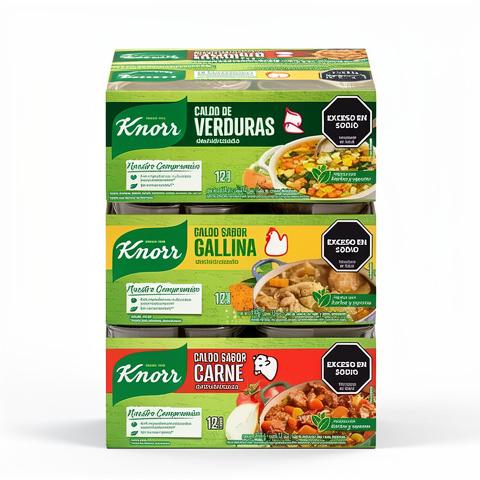 Caldo GALLINA Knorr (caja 12 unidades) 