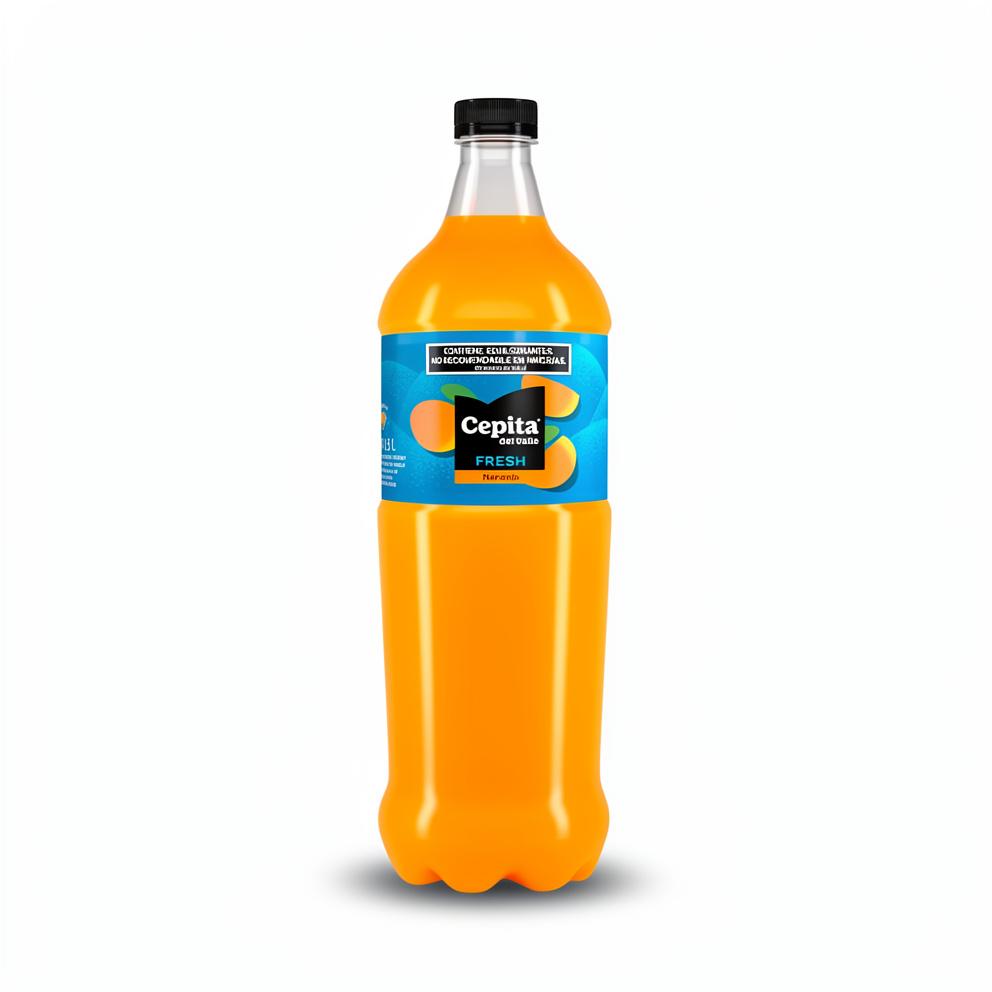 Cepita Fresh 1.5 lts "Naranja" (fardo 6 unidades) 