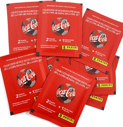 Figuritas del Mundial Coca Cola
