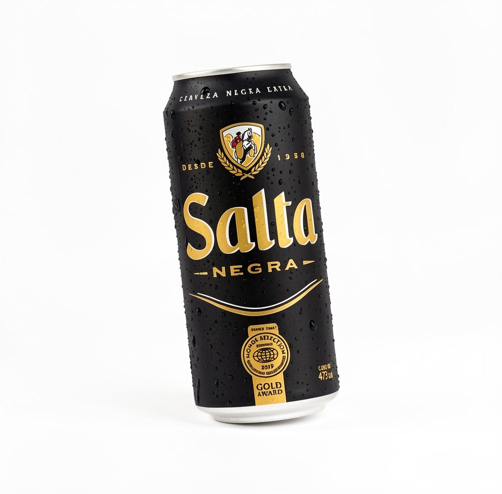 Lata Salta NEGRA 473 cm3 (24u)