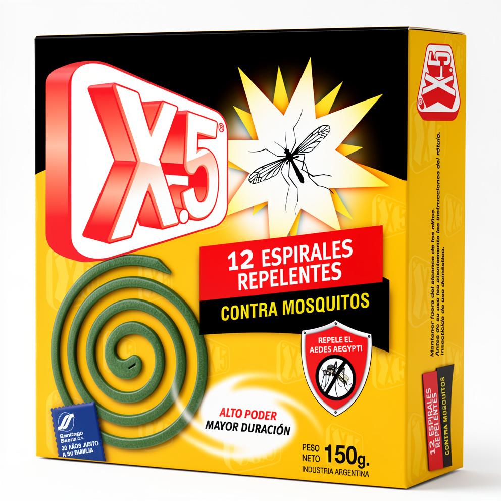 Espiral X5 ESTUCHE (12 espirales) 
