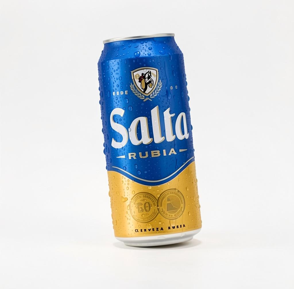 Lata Salta RUBIA 473 cm3 (24u)