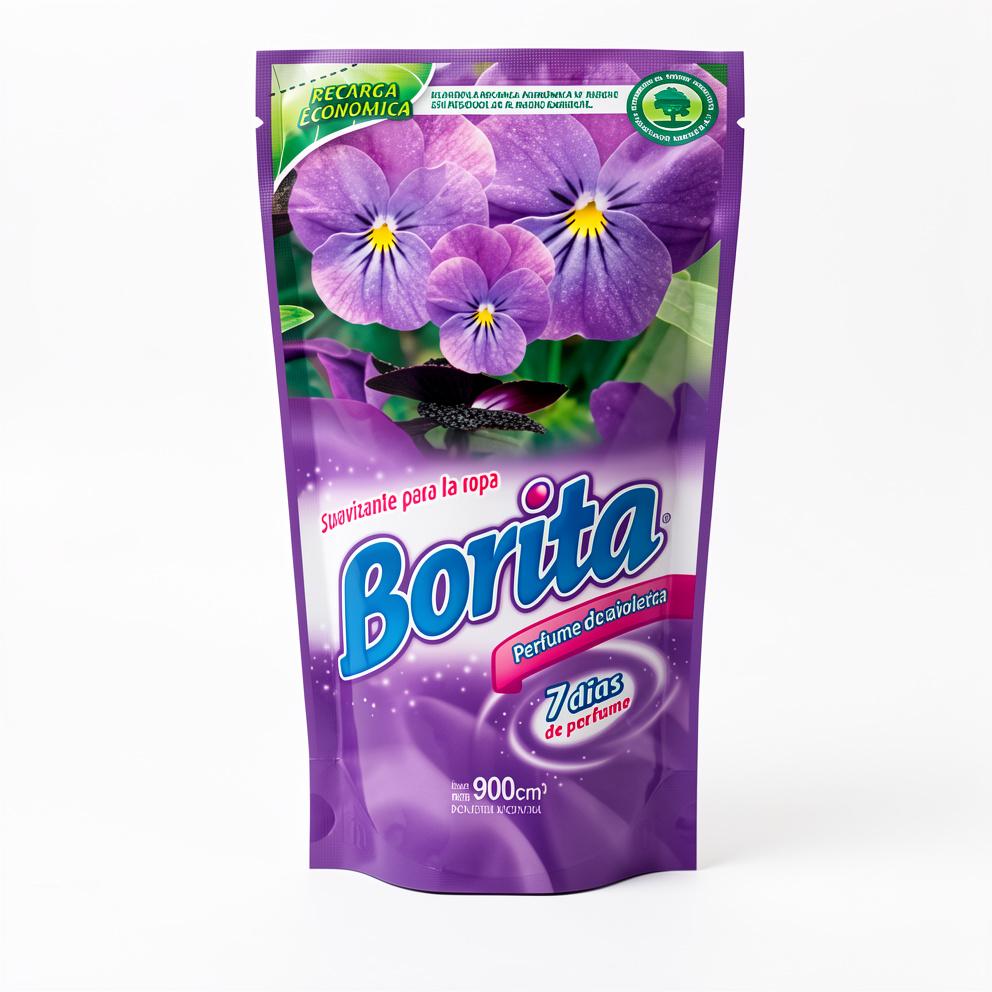 Borita PERFUME VIOLETA Suavisante 900 cc (unidad) 