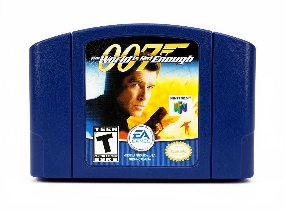 007 The World is Not Enough Nintenbdo 64 Usado