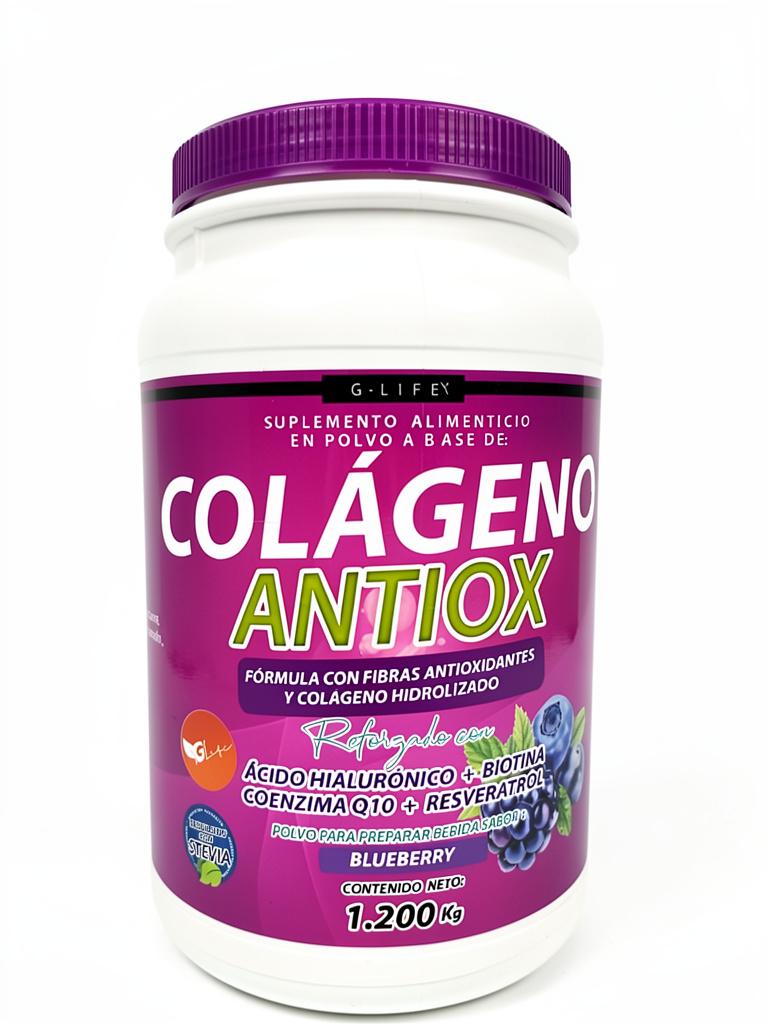 Colágeno Antiox 1.200kg Blueberry