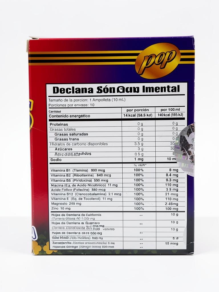 Miniatura 2 de 3 Damianas ×10Amp Solución Ingerida Gn+Vida