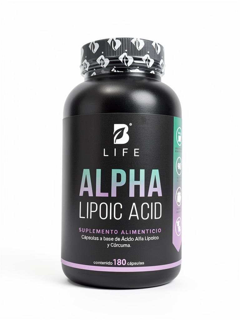 Ácido Alfa Lipoico 180Caps. | 90Porciones B Life