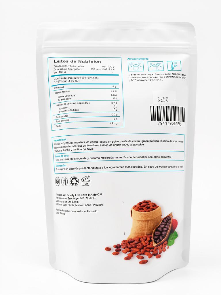 Miniatura 2 de Chocolate Keto sin Azúcar 56% Cacao con Sal de Himalaya