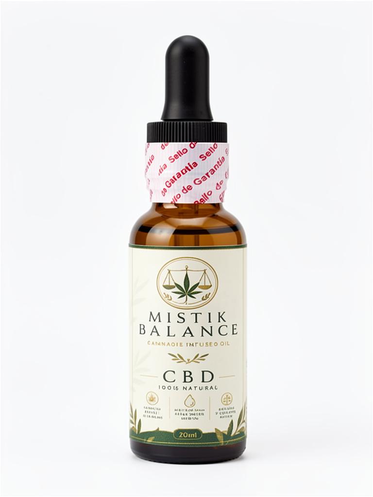 CBD Natural Aceite Puro 20ml. Mistik Balance