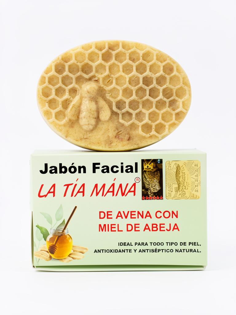 Jabón Avena con Miel de Abeja Tía Maná