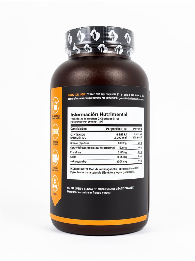 Miniatura 3 de Ashwagandha Root Powder Antiestes, Relajantes Nervios