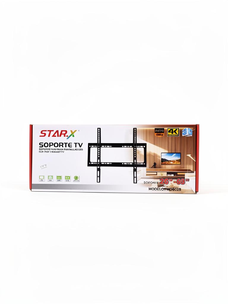 26"-63"  soporte TV negro soporte fijo