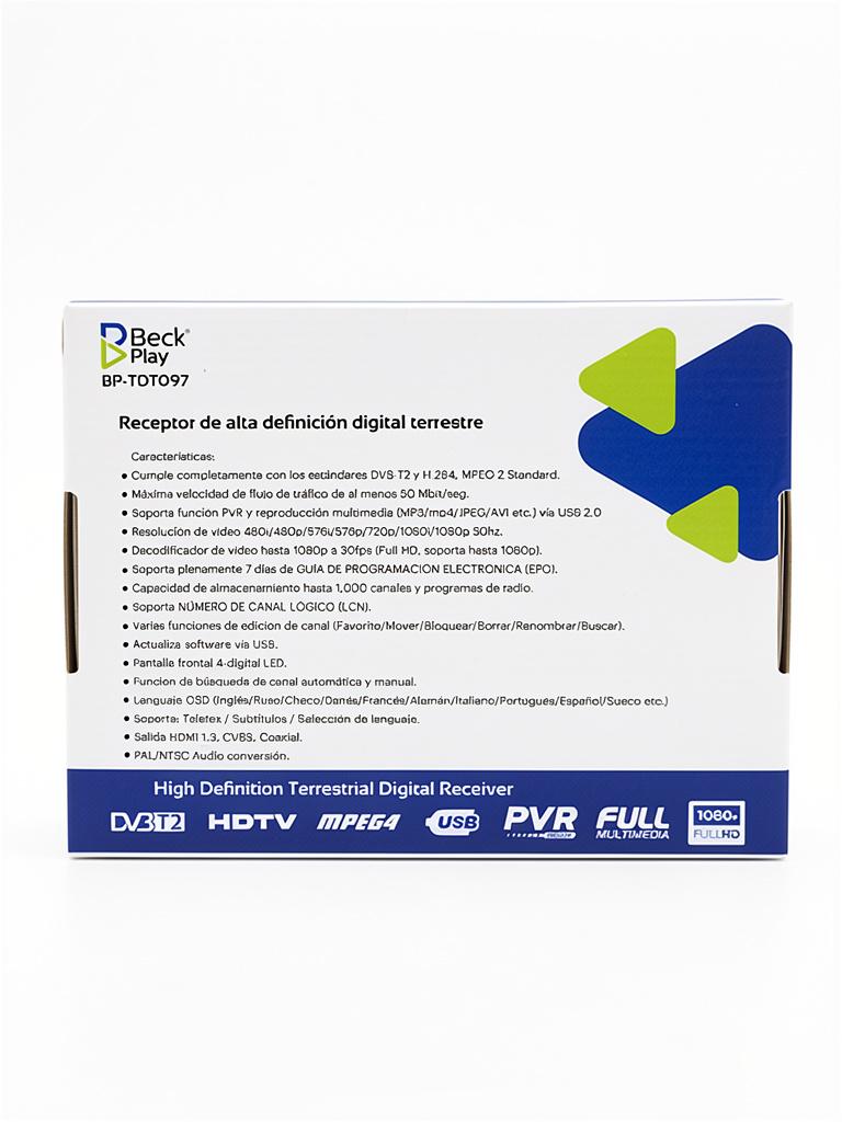 Miniatura 2 de Beck Play decodificador TDT