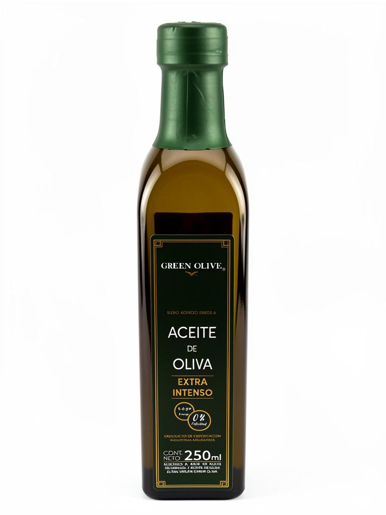 Aceite de oliva intenso x250ml vidrio