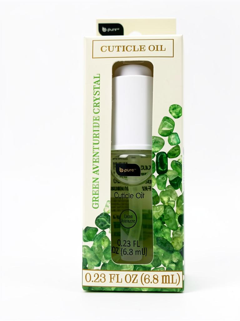 Aceite de cutícula cuarzo verde