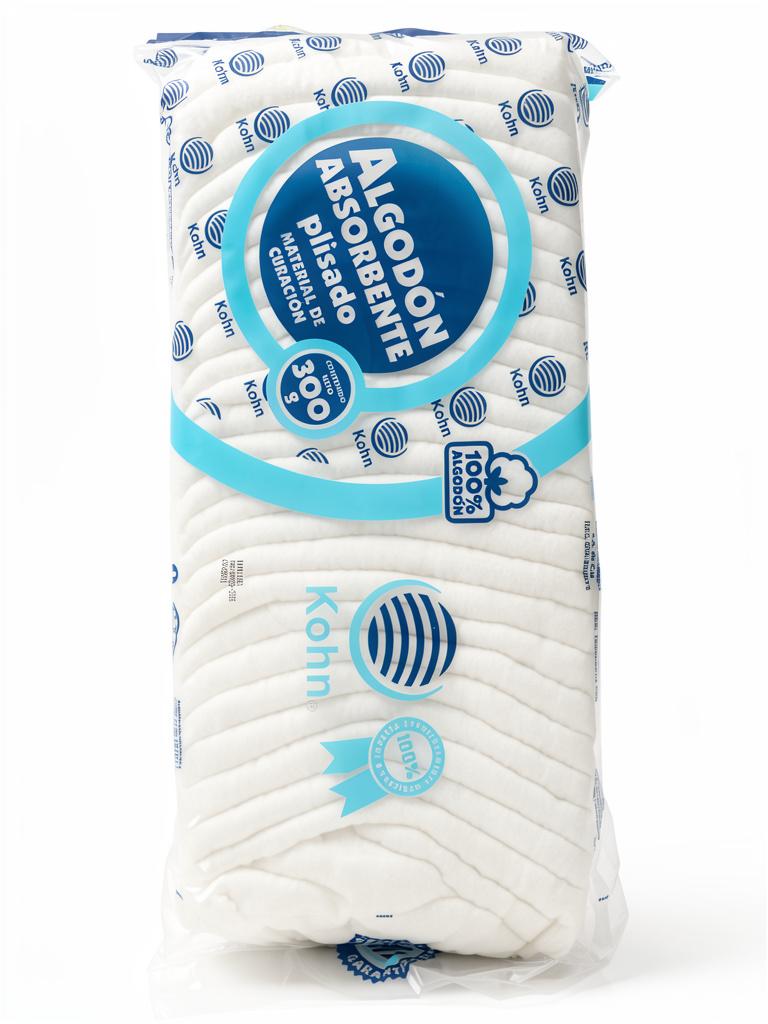 Algodón plisado 300 gramos