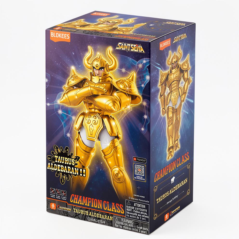 Miniatura 2 de ALDEBARAN DE TAURO CHAMPION CLASS SAINT SEIYA BLOKEES