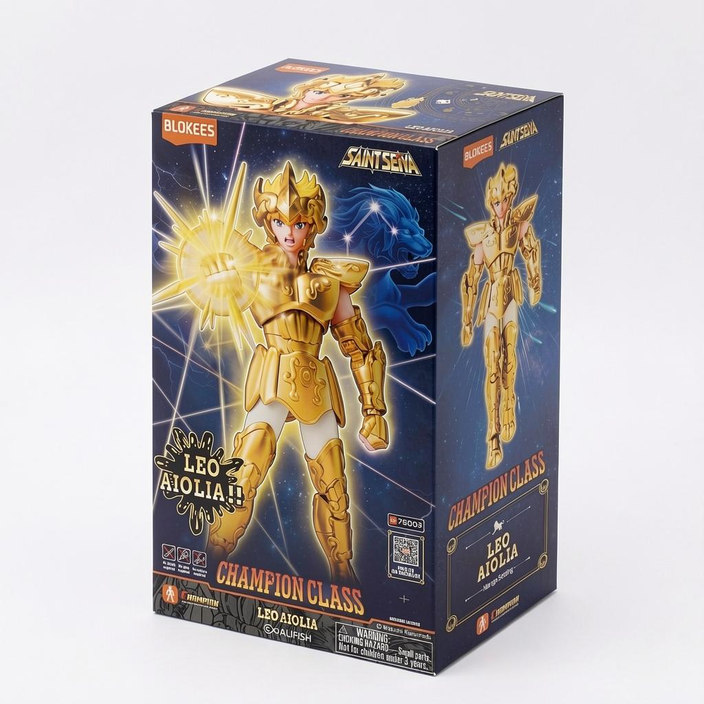 Miniatura 3 de AIORIA DE LEO CHAMPION CLASS SAINT SEIYA BLOKEES