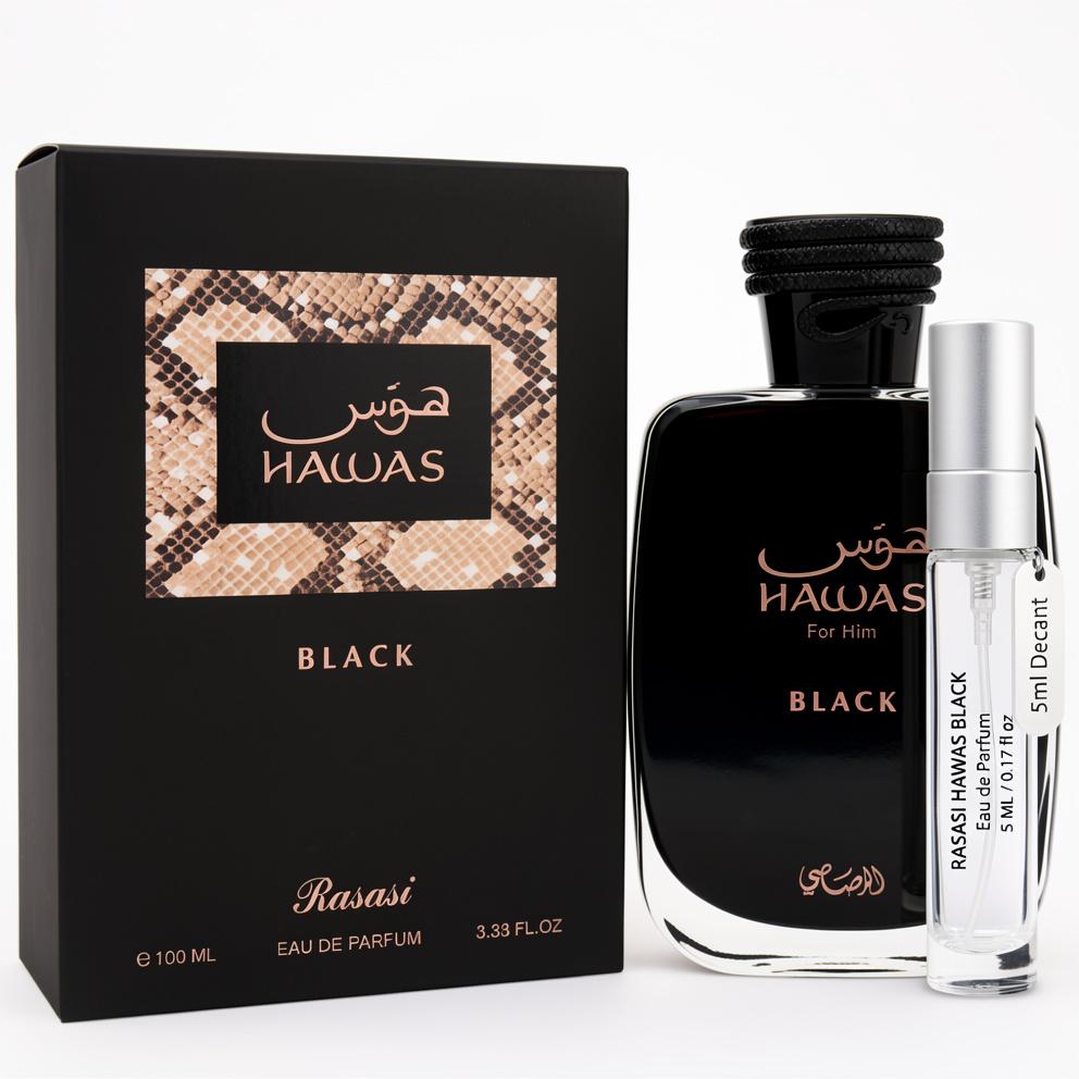 Hawas Black - Rasasi - DECANT - 5ML