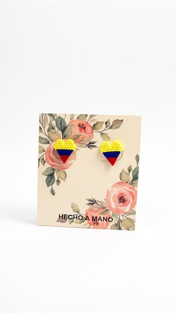 Aretes amor a lo colombiano