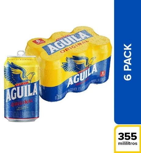 6 pack de águila 