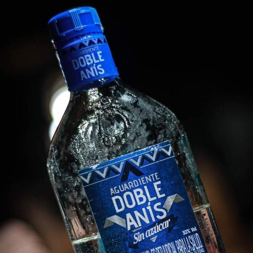 Aguardiente doble anis Sin azúcar 
