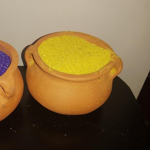Sahumerio en polvo amarillo 