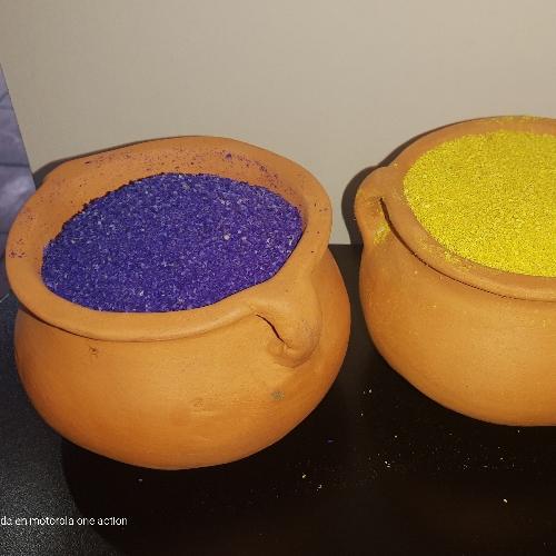 Sahumerio en polvo violeta