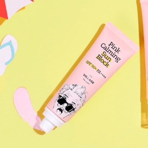 11 Village Factory Pink Calming Sun Block SPF50+