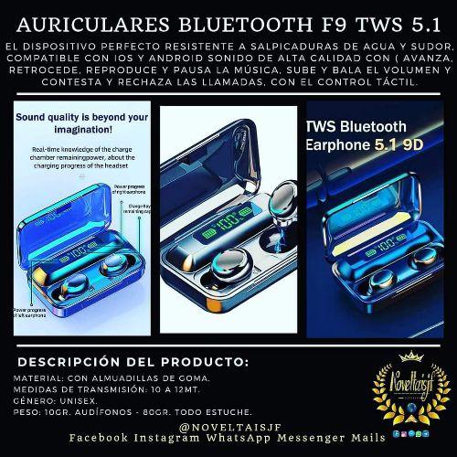 AURICULAR BLUETOOTH F9 TWS 5.1