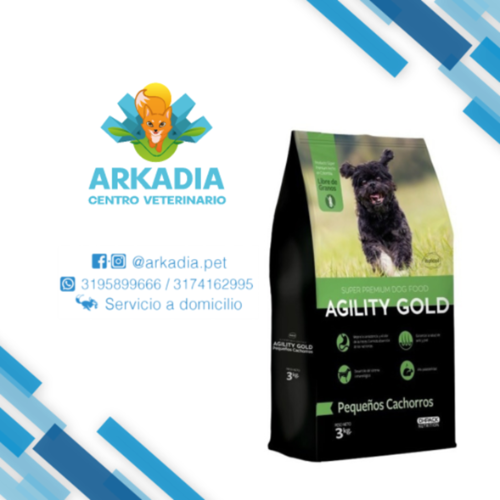 AGILITY GOLD CACHORROS RAZAS PEQUEÑAS /1.5 KL