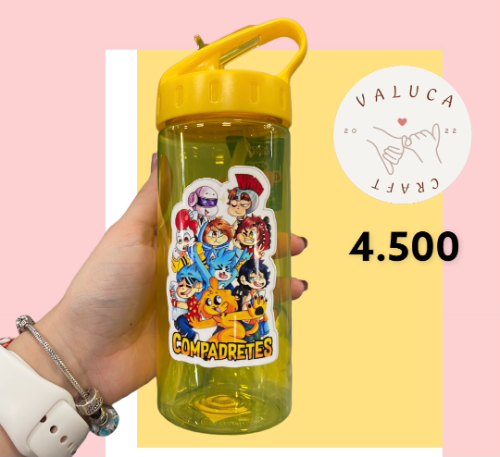 BOTELLA PLASTICA NIÑOS