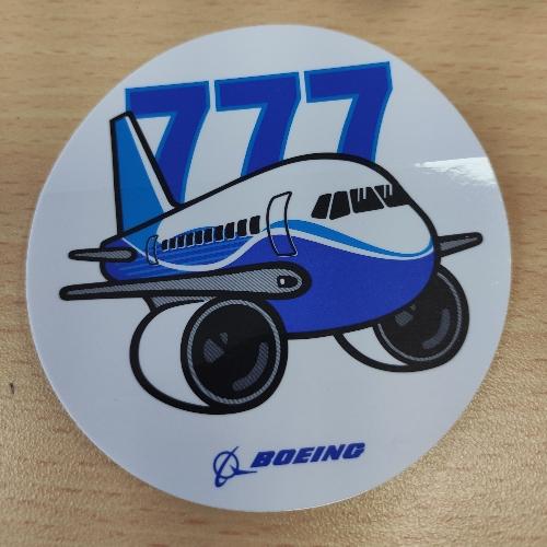 Calcomanía Boeing 777