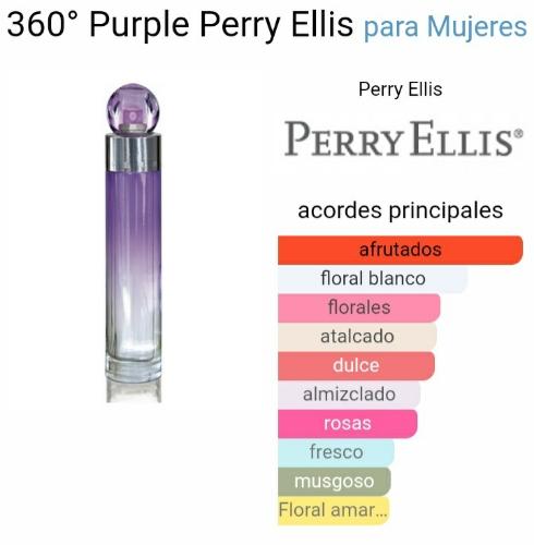360° MORADO PERRY ELLIS 