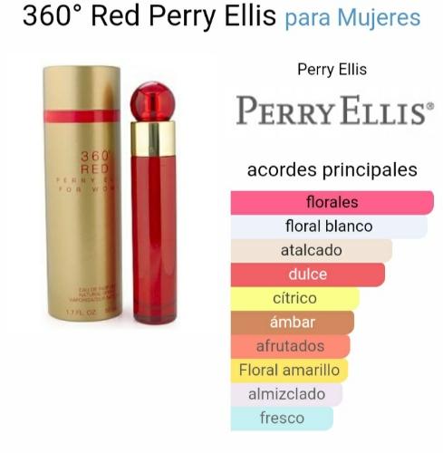 360°  RED PERRY ELLIS WOMAN