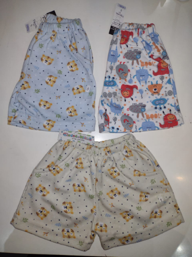 +PB0156 SHORT ALGODON BEBE ESTAMPADO