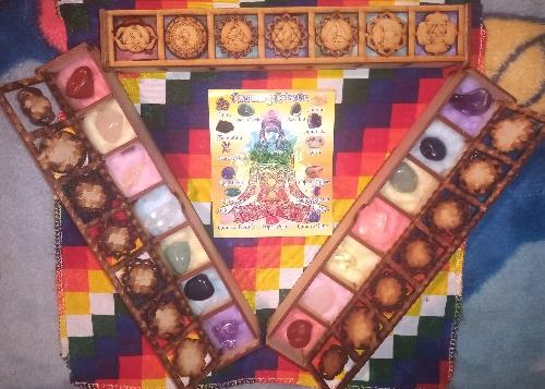 Caja de lujo 7 chakras 