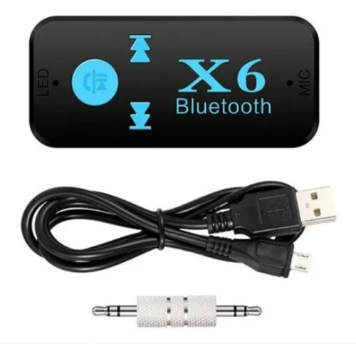 ADAPTADOR BLUETOOTH - 3.5 STEREO WIRELESS X6
