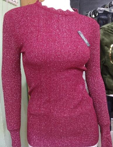  Blusa RSHAN Guinda UNITALLA