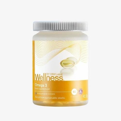 Aceite de pescado con Omega 3 - Wellness by Oriflame - 60 cápsulas