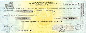 ANTECEDENTES PENALES