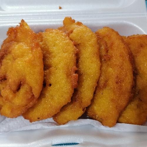 Arepa frita de maíz dulce (Cocotazo-Buñuelo)
