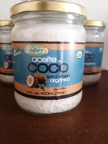 Aceite de Coco Orgánico Enature 420gr