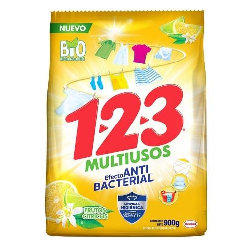 123 Multiusos Antibacterial 900g
